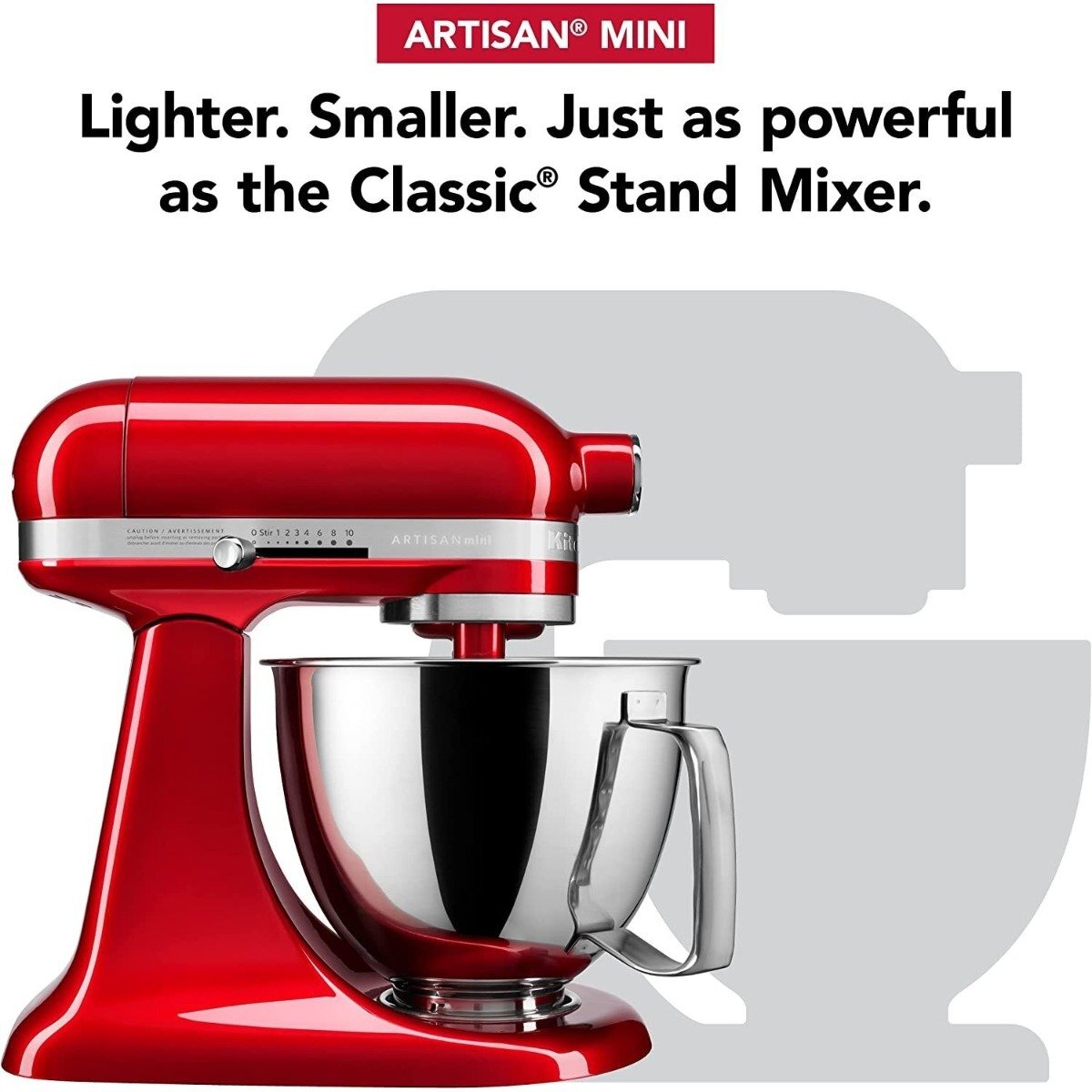 KitchenAid スタンドミキサー 601 レッド KitchenAid Artisan Mini 3.5 Quart Stand Mixer, KSM3316X