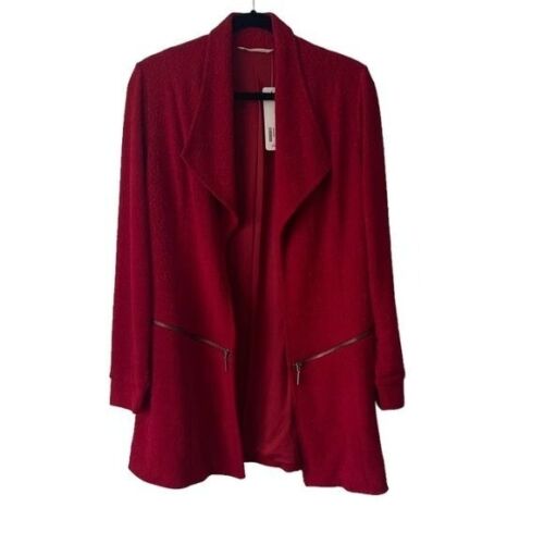 New Soft Surroundings Natalya Jacket Women’s Size Small Red