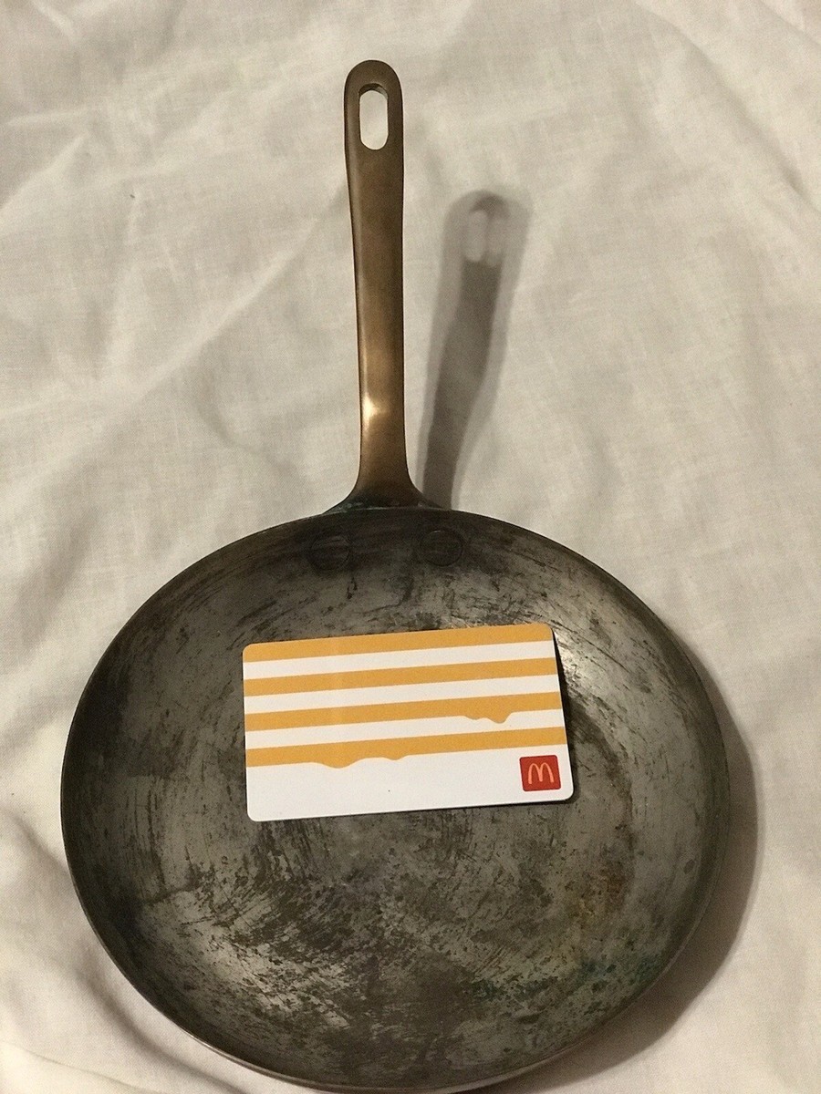 Bazar Francais New York “666” Copper Fry/Sauté Pan W/Brass Handle
