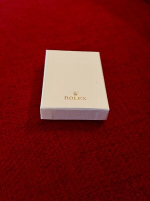 Rolex Signature Leather Brown Keyring/Keychain - New in Box
