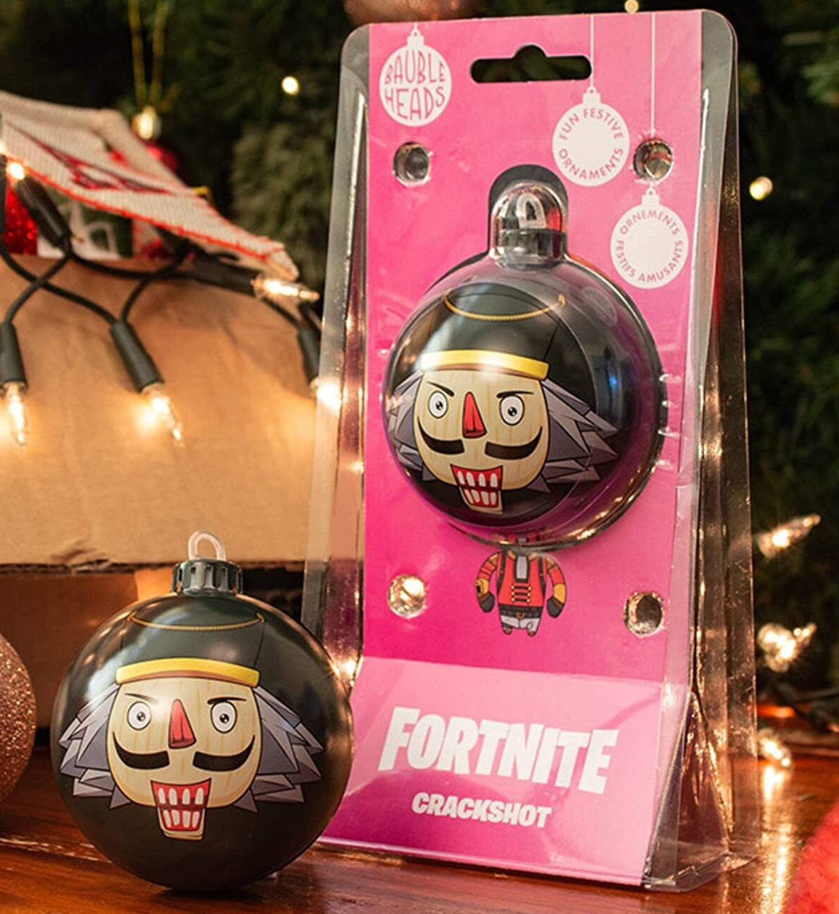 Fortnite Crackshot Christmas Tree Bauble Ornament Decoration Xmas Numskull | NEW