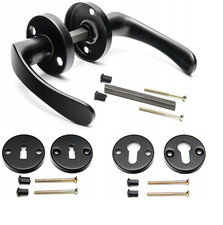 Türdrücker Türgriff Türbeschlag Drückergarnitur Türklinke + Rosetten BB  PZ