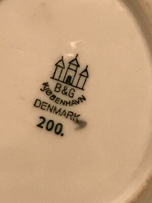 Bing & Grondahl B&G Porcelain SEAGULL Shell Dish #200 - Copenhagen