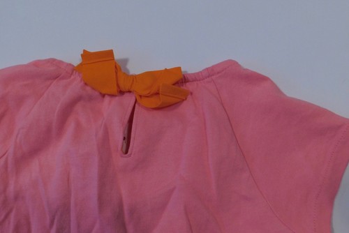 CREWCUTS Nueva con etiquetas Camisa Rosa Mangas Cortas Algodón Recorte Ojales Talla 4/5 ($38) - Imagen 4 de 6