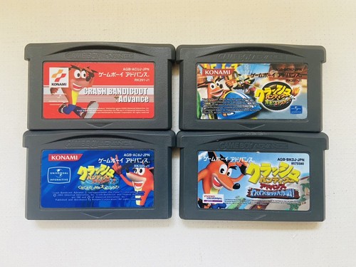 Nintendo Gameboy Advance Crash Bandicoot 1 2 Purple Ripto's Rampage Nitro Cart - Picture 46 of 56