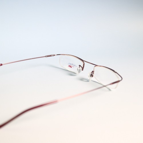 eyeART TASHA M. RED 46-18-140 slim browline half frame eyeglasses N6 - 第 8/10 張圖片