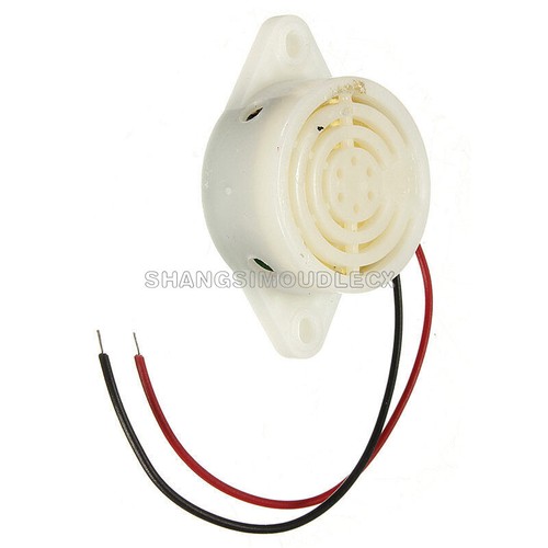 2 Cicalini Elettronici Aexit SFM-27, 90DB, 3-24V DC, Segnale Intermittente, Per Macchinari E Armadi Elettrici