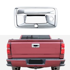 Chrome Trunk Tailgate Handle Camera Cover Trim For Chevy Silverado Colorado 14 Chrome Trunk Tailgate Handle Camera Cover Trim For Chevy Silverado Colorado 14