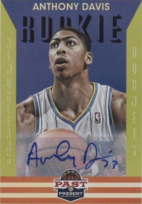 2012-13 Panini Past & Present - Rookie Anthony Davis #237 Signatures ...