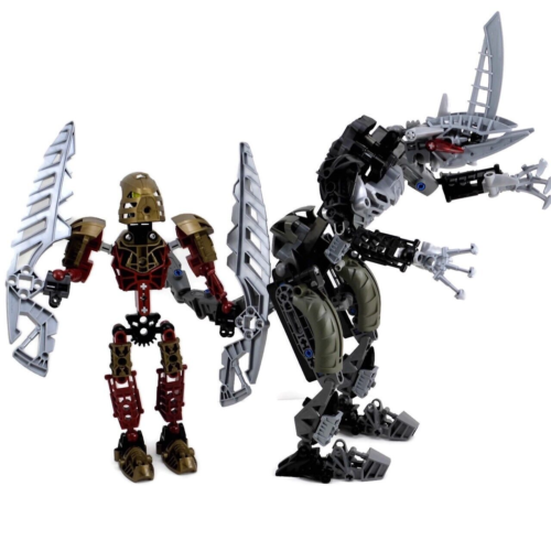 Lego Bionicle Toa Lhikan und Kikanalo Set 8811 komplett mit Anleitung ohne Karton - Bild 6 von 6