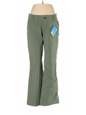NWT Columbia Women Green Track Pants 8