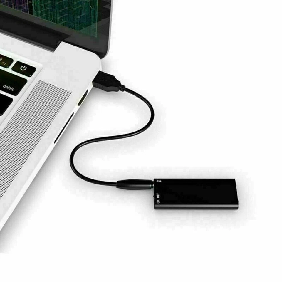 Mini Voice Recording Device Mini Audio Sound Recorder MP3 Player 6 Hour Battery - Image 4 of 4