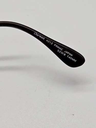 Charmant Vintage Eyeglasses Frames 4212 52-18 140 Unisex Multicolor Retro Oval - Picture 12 of 17