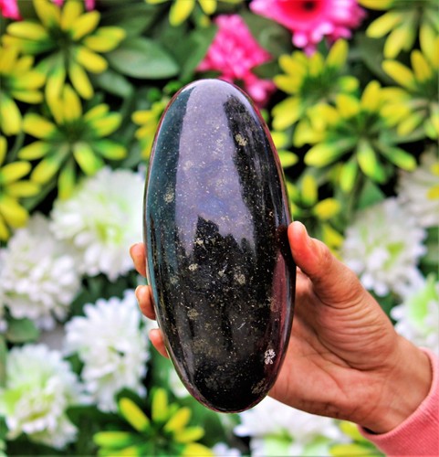 19CM Natürlicher Kupferit Metaphysisches Chakra Aura Kraft Geist Stein Lingam - Bild 10 von 10