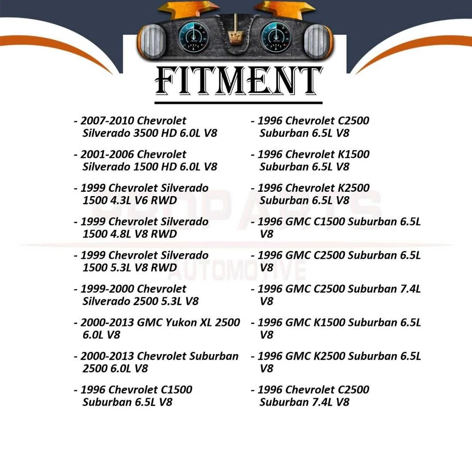 Bomba de dirección asistida 1 pieza para GMC C1500 1996 Suburban 6,5 L Foto 4 de 4