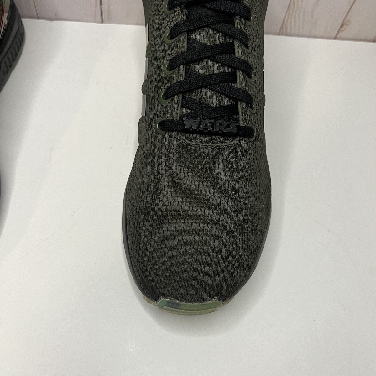 Mi Adidas ZX Flux Star Wars Yoda Print Dark Green Shoes