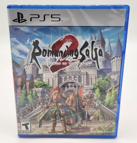 Romancing SaGa 2: Revenge Of The Seven - Sony PlayStation 5 PS5 - New Sealed US