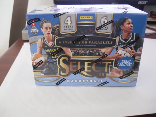 2024 Panini Select WNBA Factory Sealed Blaster Box Debut Edition Caitlin Clark
