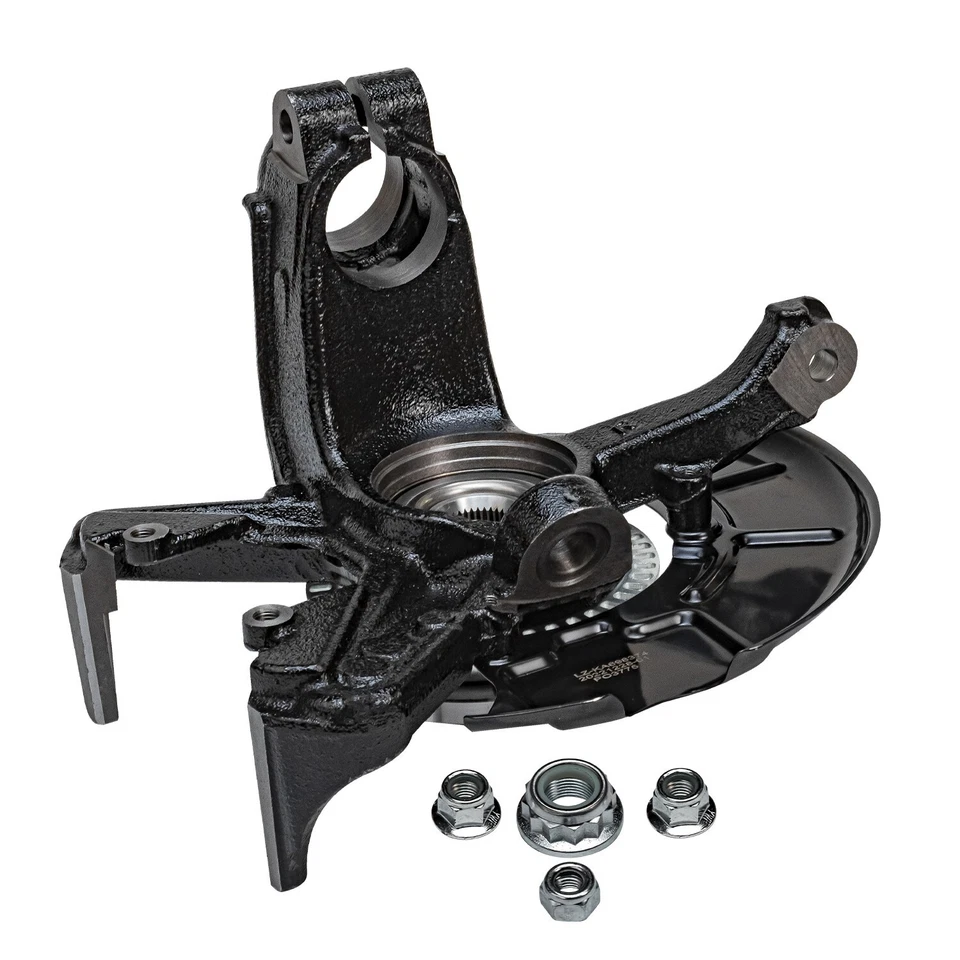 Front Right Knuckle Wheel Hub Bearing Assembly for Volkswagen Beetle Golf Jetta - Изображение 3 из 4