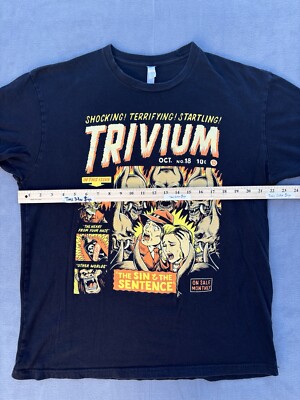 TRIVIUM ツアーTシャツ 2017 Trivium 2017 Tour Shirt Men's XL | eBay