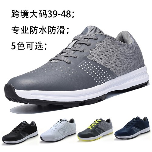 Scarpe da golf uomo impermeabili scarpe da golf atletica scarpe da golf scarpe da passeggio - Foto 12 di 28