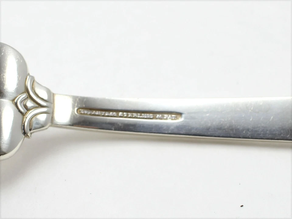 蒂芙尼 Palmette 纯银晚餐叉 - 8 1/8 英寸 - 带 Monogram "B" — 第 4/4 张图片