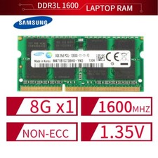 Samsung 8Go 4Go 2Go DDR3L 1600MHz PC3L-12800S 204Pin 1.35V Laptop Mémoire RAM FR