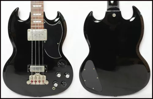 Epiphone EB-3 SG  Electric Bass Guitar Black 2011 Solid Good