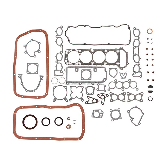 Подходит для 90-92 Nissan Stanza Axxess 2,4 л SOHC полный комплект прокладок KA24E - Изображение 2 из 4