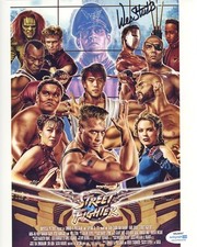 Wes Studi Street Fighter Autographed Signed 8x10 Photo ACOA