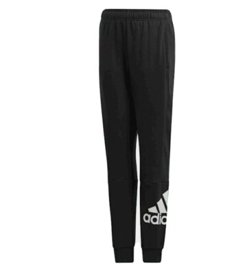 ADIDAS MUST HAVE SPORTHOSE KiDS JOGGINGHOSE SCHWARZ 5 - 6 JAHRE DV0786