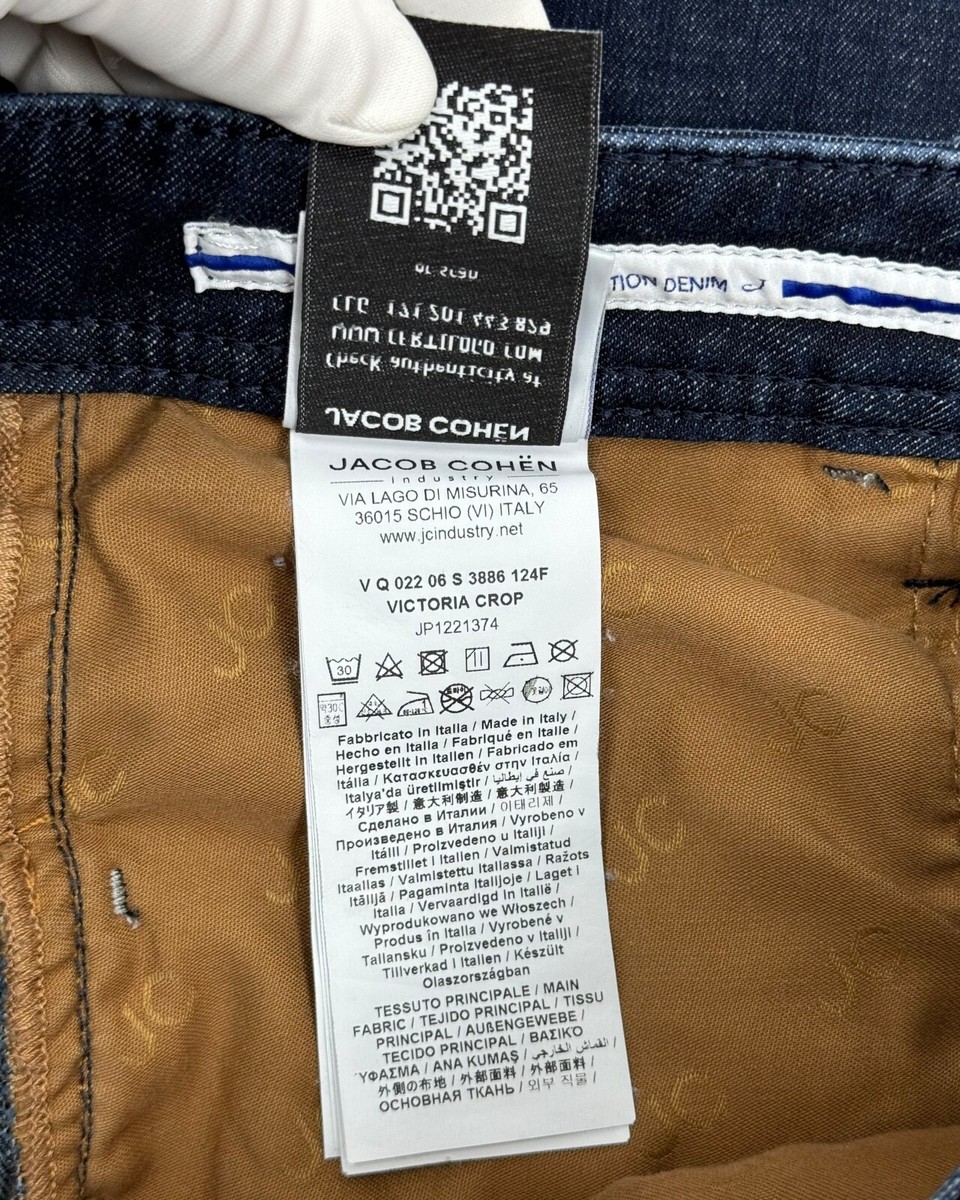 Jacob Cohen Victoria Crop Jeans size 25 | eBay