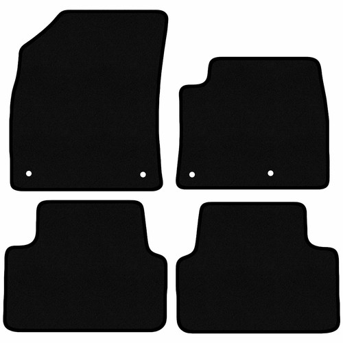 Tailored fit Carpet Floor Mat for Vauxhall Crossland X 2017 + Black