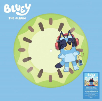 BLUEY THE ALBUM OST LP Picture Disc VINYL RECORD RSD 2021 JOFF BUSH not 2026 DVD