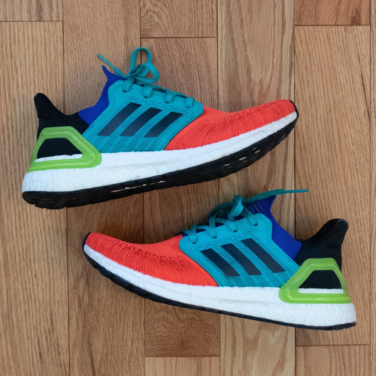 Ultra boost blue and orange top