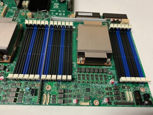 NEW PULL INTEL 2600G (Z/L) LGA2011 SERVER BOARD G11481-355 + HEATSINK BUT NO CPU - Picture 10 of 10