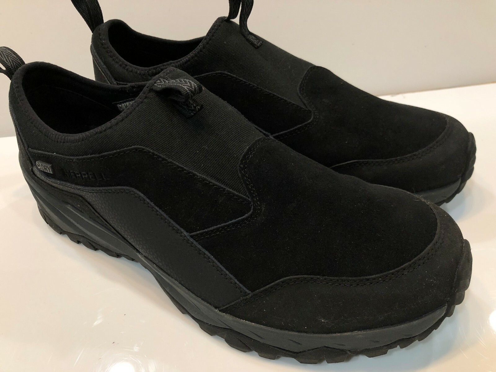 merrell men's coldpack ice  moc waterproof snow boot