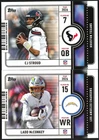 2026 Topps Flagship Football Big Ticket Player Insert - Complete Your Set