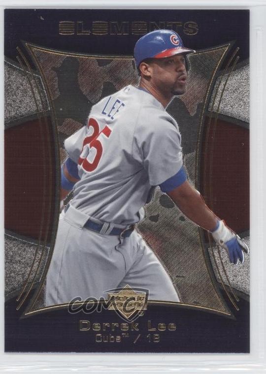 2007 Upper Deck Elements Derrek Lee #49 0f4