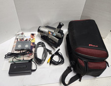 SONY HANDYCAM STEADY SHOT CCD-TRV308 Hi-8 ANALOG CAMCORDER COMPLETE WITH CASE