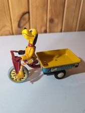 Pluto Disney Mickey 's Delivery Line Mar Toy Friction Cycle