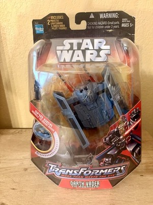 Star Wars Transformers Darth Vader - The Advanced Hasbro 2007 - NEW