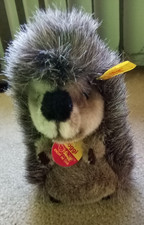 Steiff Joggi Hedgehog w Original Tags and Ear Button 1677/14 Original 6"