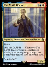 The Ninth Doctor 0148 Non Foil Rare Doctor Who Commander MTG Near Mint