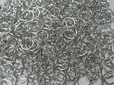 1 Pound Bright Aluminum Chainmail Jump Rings 14G 1/2" ID 1150 Rings 