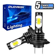 2x H7 24v Headlight Bulbs Dipped Main Beam 499 Lorry Truck Hgv Xenon White