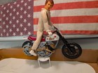 CUSTOM EVEL KNIEVEL VINTAGE SET ACTION FIGURE EVIL STUNT CYCLE 1970s & 80s WORKS — photo 6