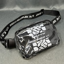 Nitto Recon Grappler AT Clear Hip Sack Fanny Pack Adjustable Belt Stadium Bag