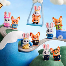 Pop Mart Zootopia Ace Duo Series Plush Pendant Us Seller