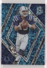 2018 Panini Spectra Neon Blue Prizm 28/75 Peyton Manning (Colts) #38 HOF 2d9